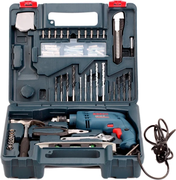 BOSCH Professional GSB 500 RE Corded-Electric Drill Tool Set